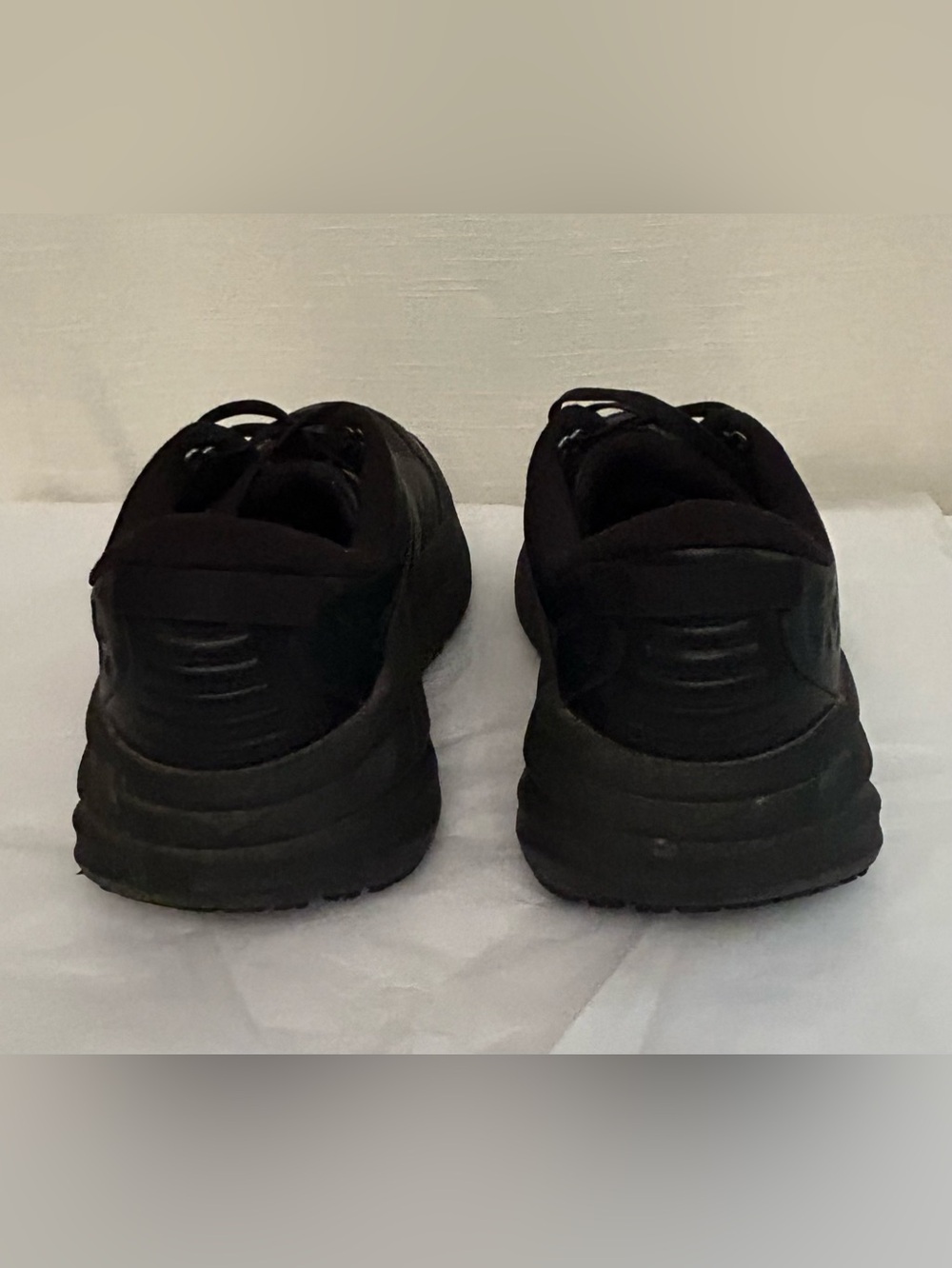 HOKA Bondi Sr. Women's Black Athletic Walking Shoes - Picture 6 of 10